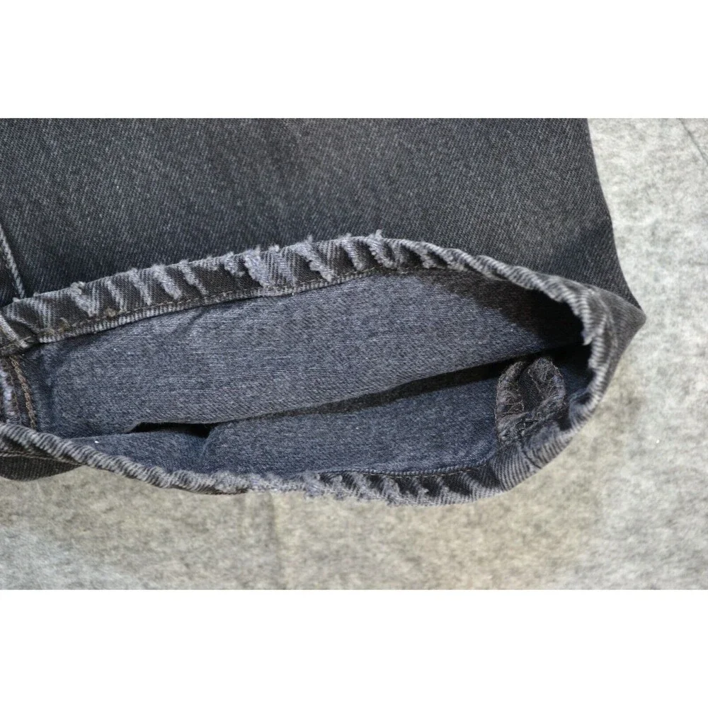Vintage Levis 501 XX Button‎ Fly Denim 36x32 Fits 34x31 black Loose Jeans